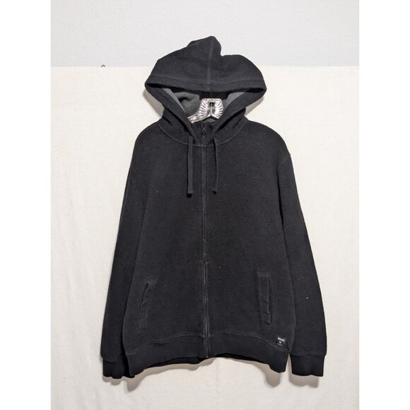 Roots Other - Roots Canada Full Zip Hooded Sweater Black Men's Size XL